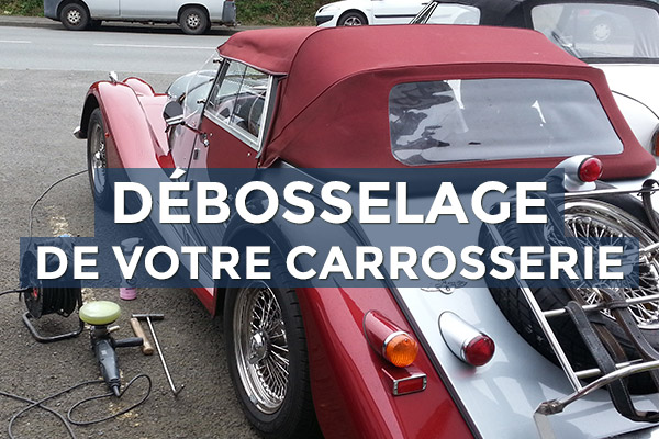 Débosselage de votre carrosserie